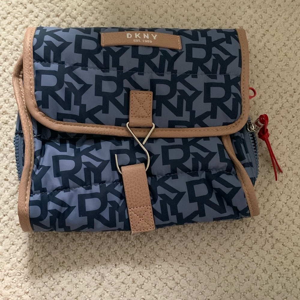 DKNY red and blue bag